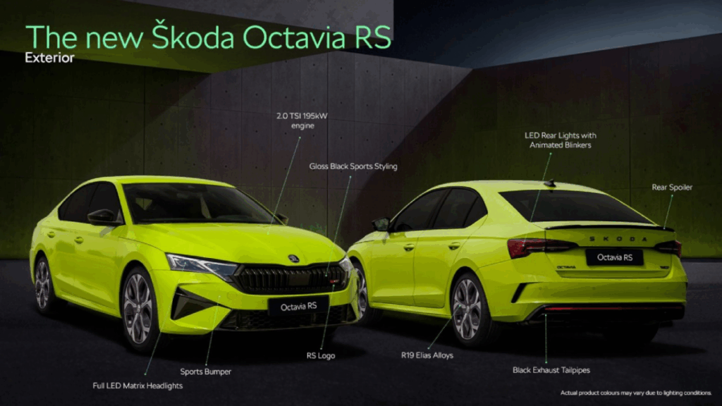 Skoda Octavia RS Launched At Rs 49.99 Lakh In India